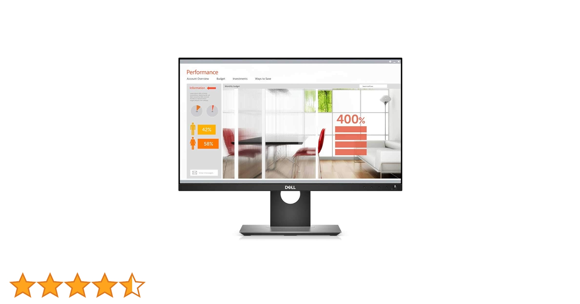 Monitor Professional LED QHD IPS 23,8